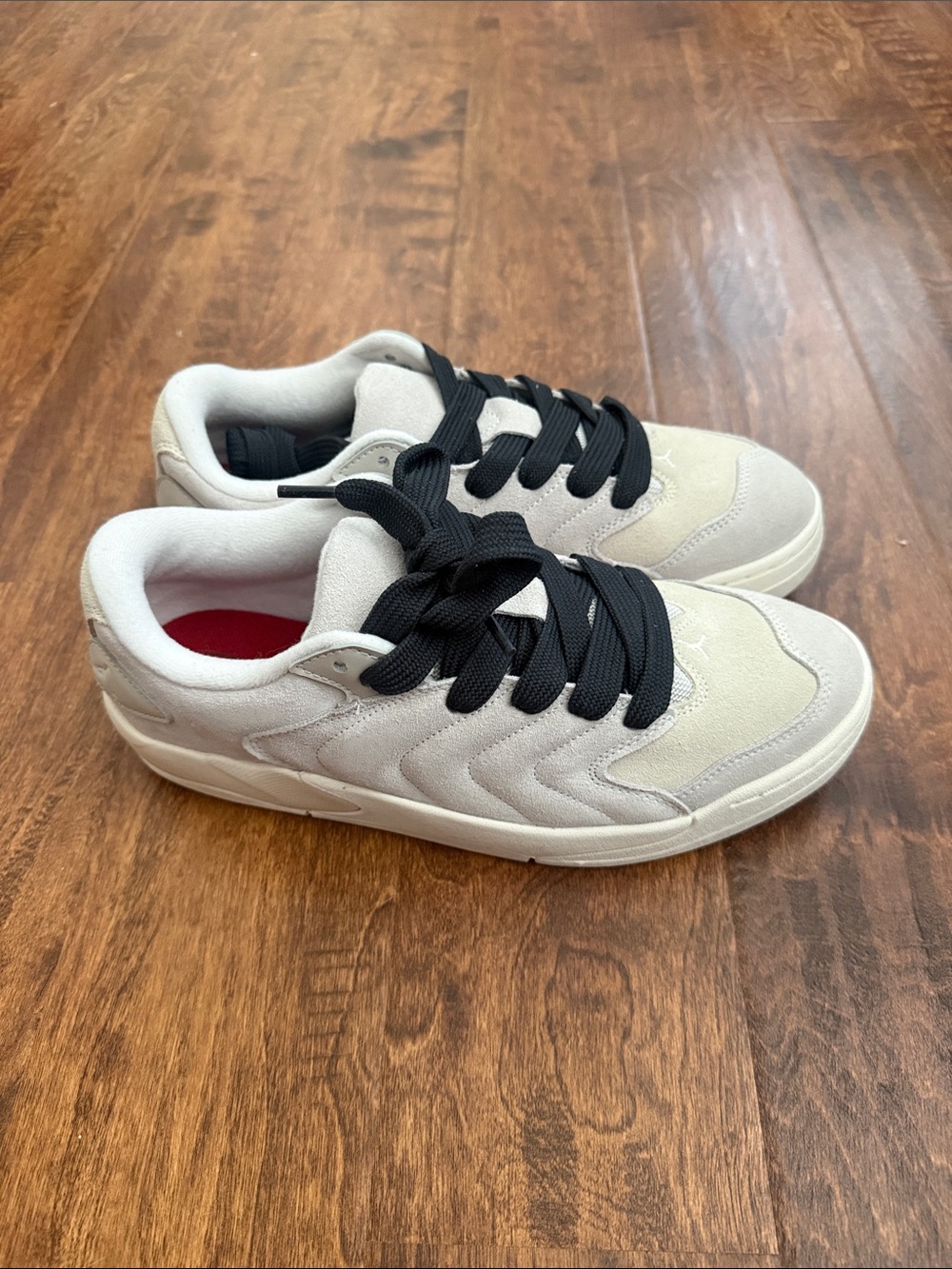 Jordan Men's Low-Top Sneakers in White and Black